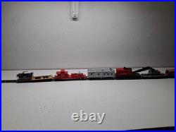 Bachmann G Scale Holiday Special Train Set With 4-6-0 Engine & Trolley Refurb