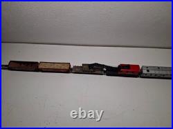 Bachmann G Scale Holiday Special Train Set With 4-6-0 Engine & Trolley Refurb