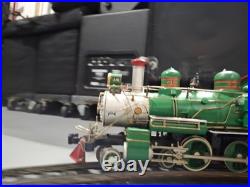 Bachmann G Scale Holiday Special Train Set With 4-6-0 Engine & Trolley Refurb