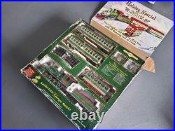 Bachmann G Scale Holiday Special Train Set With 4-6-0 Engine & Trolley Refurb