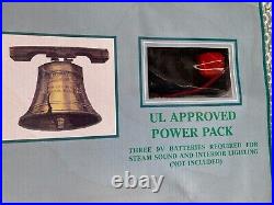 Bachmann G Scale Liberty Bell Limited Train Set 4-6-0 Locomotive Missing Deco