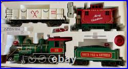 Bachmann G Scale Night Before Christmas Train Set Complete Original Box-Mint