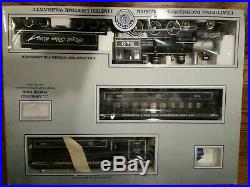Bachmann G Scale Royal Blue Big Haulers 4-6-0 Train Set B&o Steam Vintage