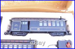 Bachmann G Scale Royal Blue Steam Loco Train Set 90016 Big Haulers + Extra Track