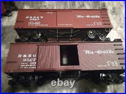 Bachmann G Scale Silverton Flyer Extra Boxcar Train Set Only No Box