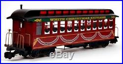 Bachmann G Scale Train (122.5) Set White Christmas Express 90076