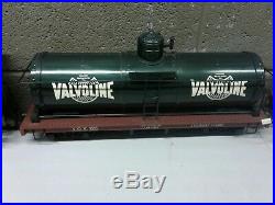 Bachmann G Scale Train Set Valvoline Express Santa Fe 49 Locomotive 14pcs Track