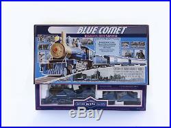 Bachmann G scale #58616 Blue Comet Atlantic City Express train set MIB
