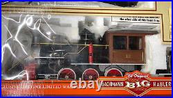 Bachmann Golden Spike G Scale Big Haulers Electric Train Complete Railroad Set