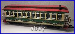Bachmann Holiday Special Train And Trolley Set 90054 G Scale 40 Track Santa