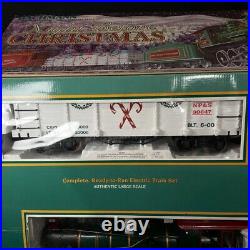 Bachmann Industries Night Before Christmas G-Scale 4-6-0 Freight Train Set MIB