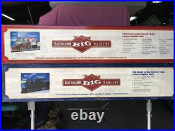 Bachmann Large G Scale Electric Train Set With Over 70 feet of galvanized track