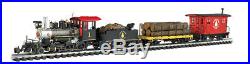 Bachmann Large G Scale North Woods Logger Train Set 2-6-0 Mogul Steam Locomotive