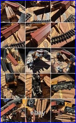 Bachmann Large Scale Coal Tender Durango Box Car Transformer Tracks ++Train Set