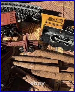 Bachmann Large Scale Coal Tender Durango Box Car Transformer Tracks ++Train Set