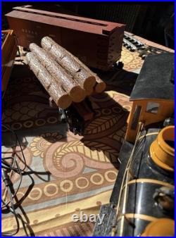 Bachmann Large Scale Coal Tender Durango Box Car Transformer Tracks ++Train Set