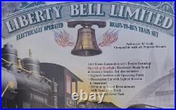 Bachmann Liberty Bell Limited Train Set #58616 G Scale Big Haulers 4-6-0 Steam