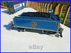 Bachmann Light Blue Comet Atlantic City Express Train Set Large G Scale Toy Lot