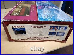 Bachmann NIGHT BEFORE CHRISTMAS ElectricG-Scale 4-6-0 Freight Sealed Box Damage