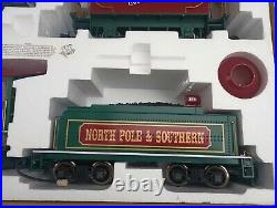 Bachmann NIGHT BEFORE CHRISTMAS Electric G-Scale 4-6-0 Freight no tracks
