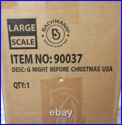 Bachmann NIGHT BEFORE CHRISTMAS Train Set (G Scale) 90037 Bachmann NIGHT BEFORE CHRISTMAS Train Set (G Scale) 90037