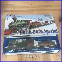 Bachmann North Pole Special large G scale big hauler train set