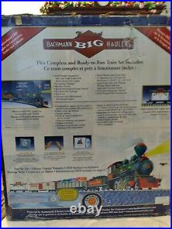 Bachmann Northern Lights 4-6-0 STEAM LOCOMOTIVE TRAIN SET #90061 EX COND