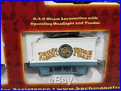 Bachmann RINGLING BROS & Barnum Bailey Li'l Big Top Circus Train Set G NEW 90194