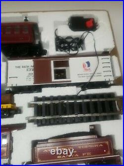 Bachmann Red Comet G Scale Big Hauler 90012- Train Set Works Great Complete