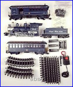 Bachmann Royal Blue B&O Locomotive Big Haulers G Scale Train Set