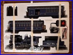 Bachmann Royal Blue Big Hauler G Scale Train Set 90016 With Box Tested