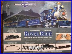 Bachmann Royal Blue Big Hauler G Scale Train Set 90016 With Box Tested