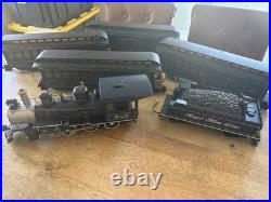 Bachmann Royal Blue Big Hauler G Scale Train Set 90016 With Two Extra Cars