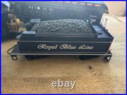 Bachmann Royal Blue Big Hauler G Scale Train Set 90016 With Two Extra Cars