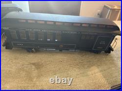 Bachmann Royal Blue Big Hauler G Scale Train Set 90016 With Two Extra Cars