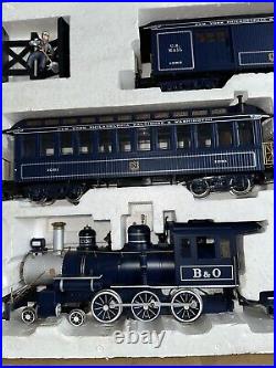 Bachmann Royal Blue Big Hauler G Scale Train Set Missing Pieces Read