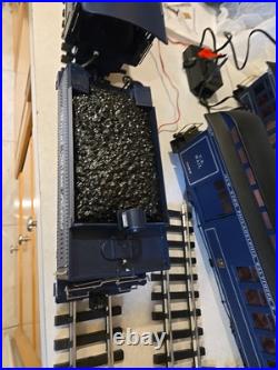 Bachmann Royal Blue Big Hauler G Scale Train Set With Box Tested READ