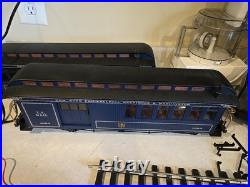 Bachmann Royal Blue Big Hauler G Scale Train Set With Box Tested READ