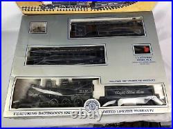 Bachmann Royal Blue Train Set In Box W Track Big Hauler G Scale