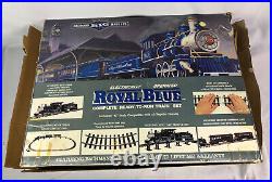 Bachmann Royal Blue Train Set In Box W Track Big Hauler G Scale