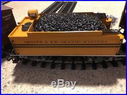 Bachmann SILVERTON FLYER G Scale Electric Train Set in box EXC COND