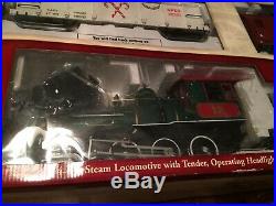 Bachmann Steam Engine Night Before Christmas Train Set G Gauge 4-6-0