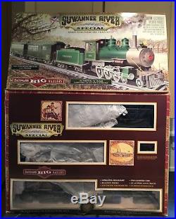 Bachmann Suwannee River Special Steam Locomotive Train Set G Scale