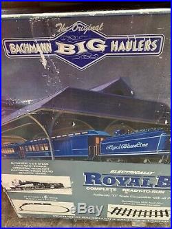 Bachmann The Original Bachmann Big Haulers Royal Blue Electric Train Set