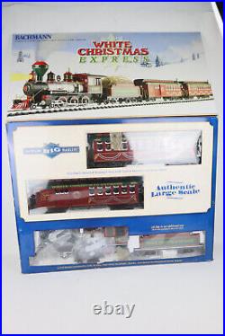 Bachmann White Christmas Express 90076 Big Haulers G Scale Electric Train Set