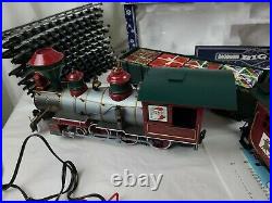 Bachmann White Christmas Express Electric Train Set Large G Scale 90023