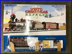 Bachmann White Christmas Express Electric Train Set Large G Scale 90076
