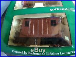 Bachmann g scale Lumber Jack Train Set No. 90071