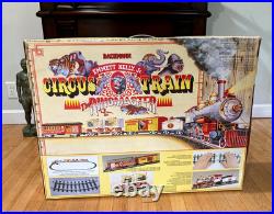 Bachmann's G Scale Emmett Kelly Jr Circus Train The Ring Master Set #90020 NIB