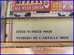 Bachmann's G Scale Emmett Kelly Jr Circus Train The Ring Master Set #90020 NIB